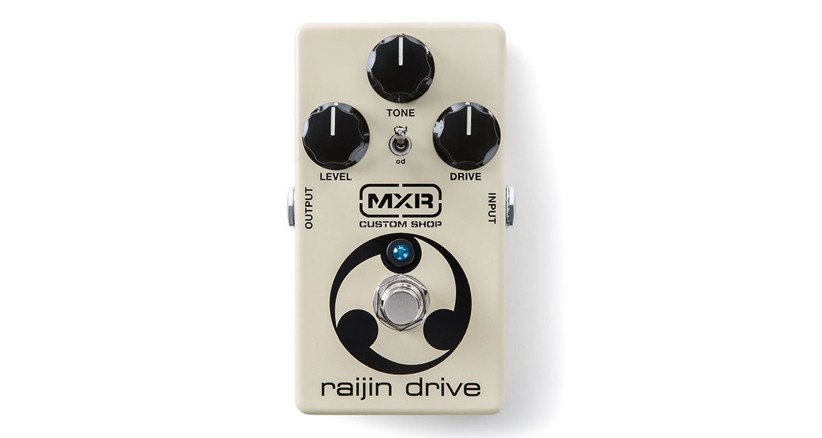 MXR Custom Shop to Release The New Raijin Drive