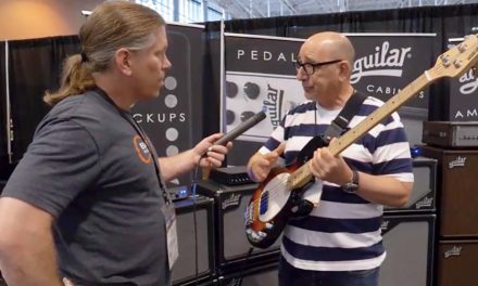 Dave Boonshoft Introduces Augilar’s New SL-210 Cabinets at Summer NAMM 2019