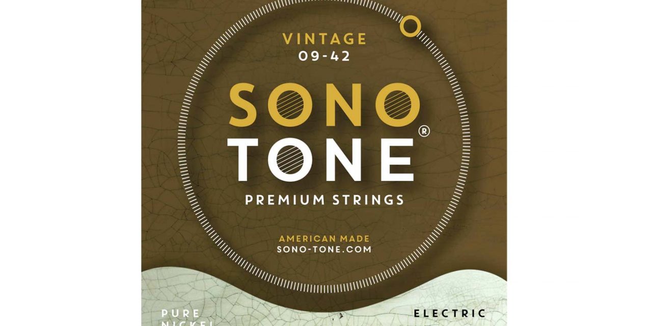 SonoTone Debuts Vintage Series Premium Electric Guitar & Bass Strings