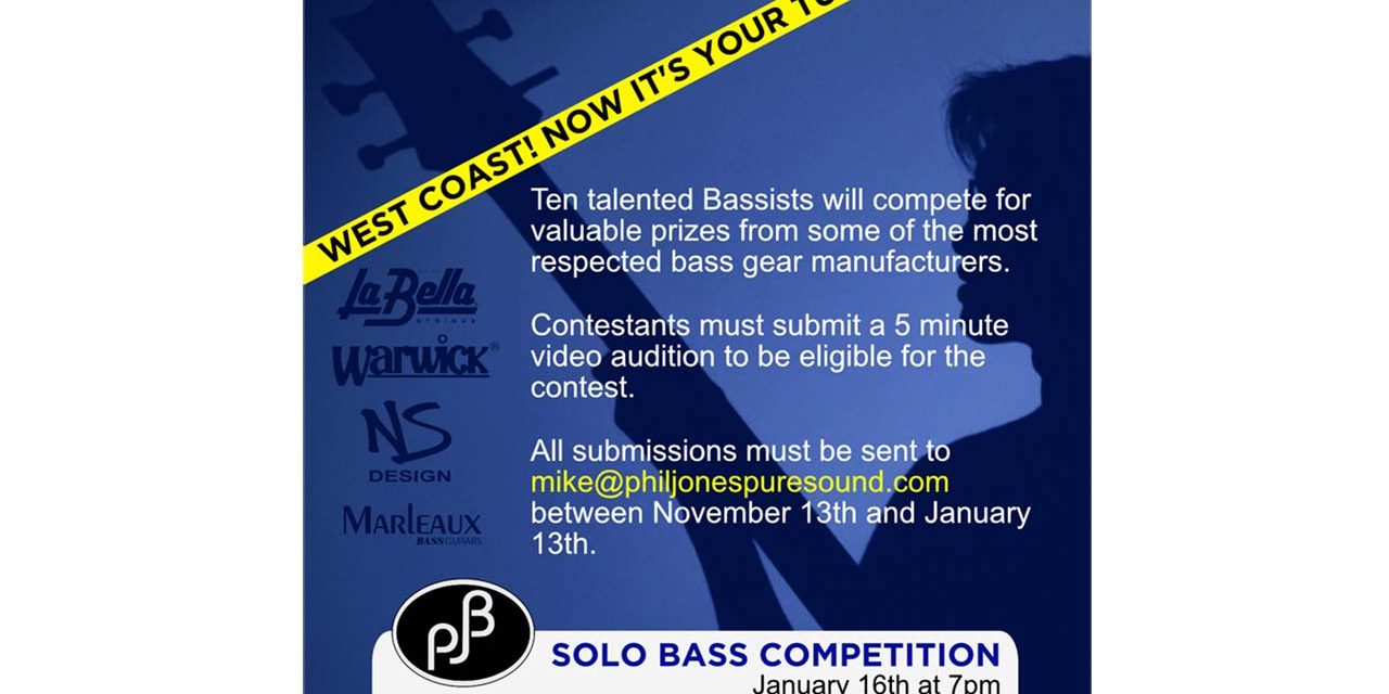 Solo Bass Contest at NAMM