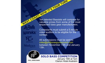 Solo Bass Contest at NAMM