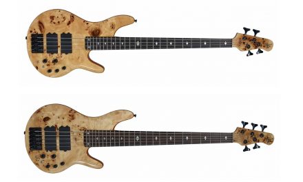 Michael Kelly Guitars Launches New Pinnacle 4 and 5 Bass Guitars