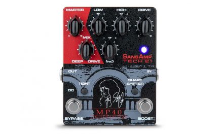 Tech 21 Introduces Geddy Lee MP40 Limited Edition Signature SansAmp