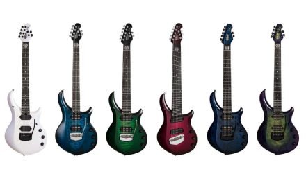 Ernie Ball Music Man Introduces the Rabea Massaad Artist Series Sabre Guitar, Music Man Custom Design Experience, and More at the 2024 NAMM Show!