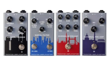 Trickfish Amplification Introduces New Line of Bass Pedals