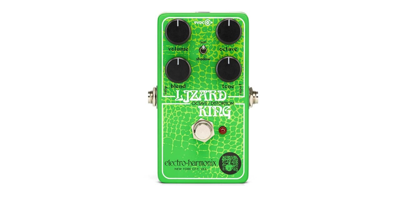 Electro-Harmonix Crowns a New Bass Octave Fuzz: The Lizard King