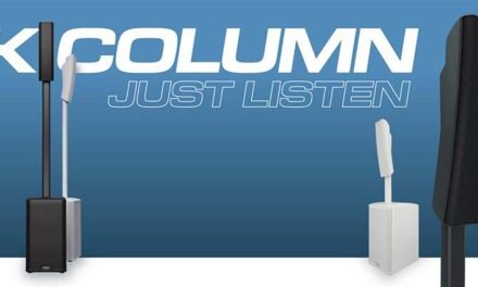 QSC introduces KC12 “K Column” Active 3-Way Column Loudspeaker System