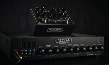 Introducing the MESA/Boogie Subway+ Bass DI‑Preamp II: Advanced Tone Control in a Compact Design, Now Available Worldwide